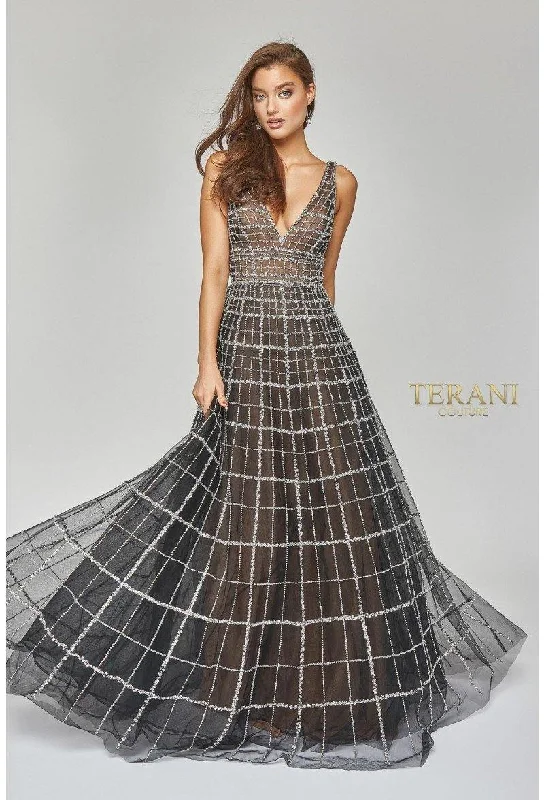 Terani Couture 1922GL0663 Formal Long Prom Dress