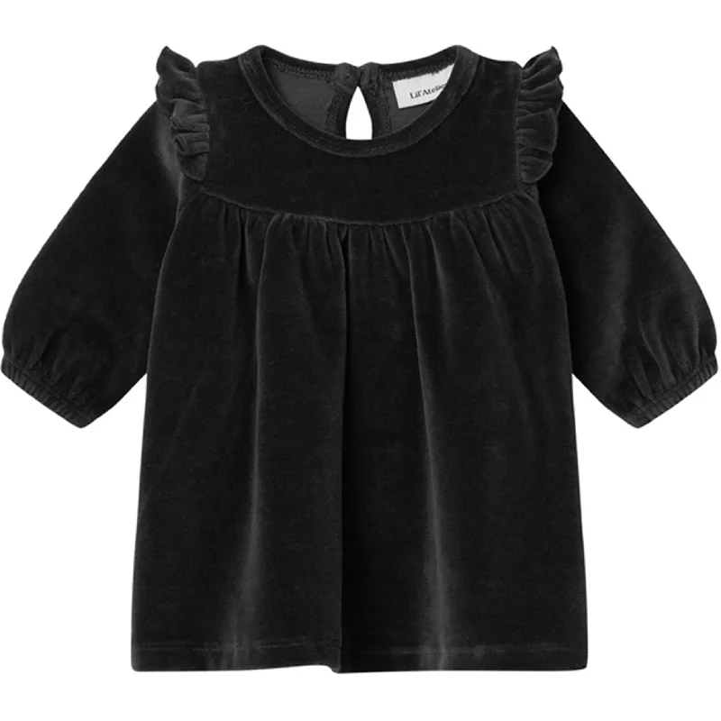 Lil'Atelier Periscope Rimia Velour Sweat Dress