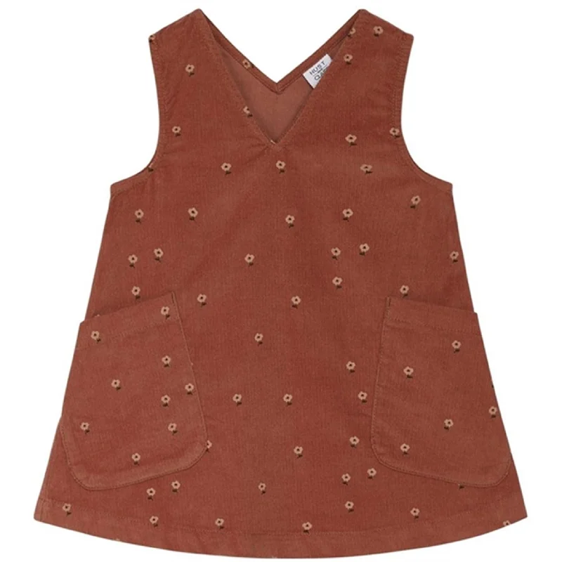 Hust & Claire Mini Red Clay Kida Dress