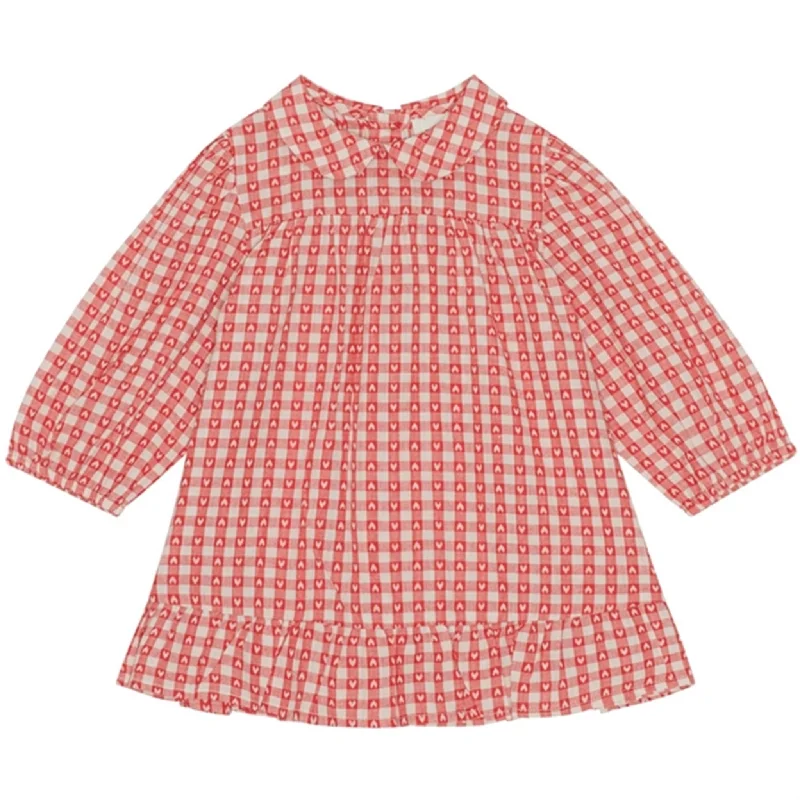 Flöss Ally Dress Heart Gingham