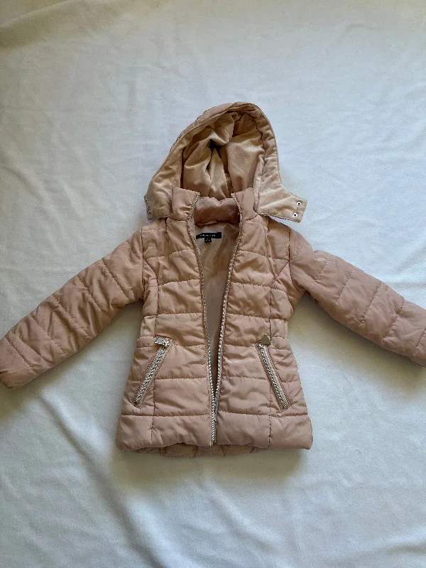 Tahari Warm light pink Winter Puff Coat 4T