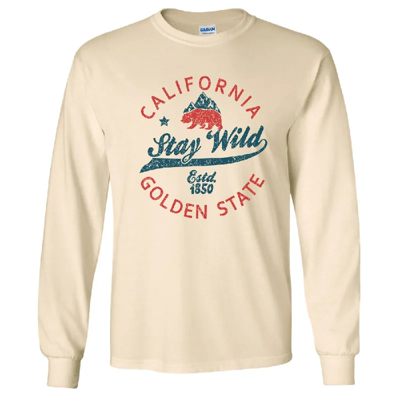 California Stay Wild Long Sleeve Shirt