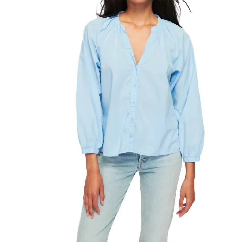 Desire Dolman Button Up Shirt In Shirting