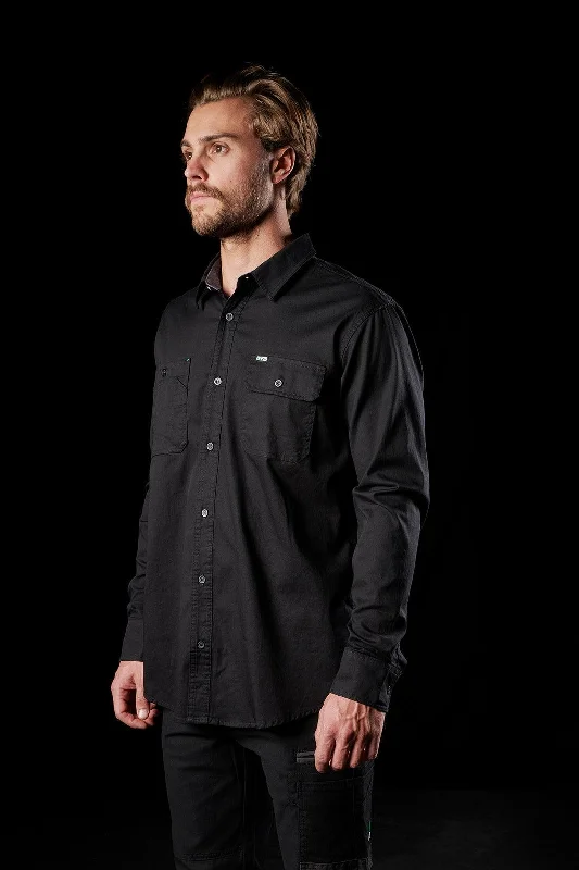 LSH-1 Long Sleeve Work Shirt - Black