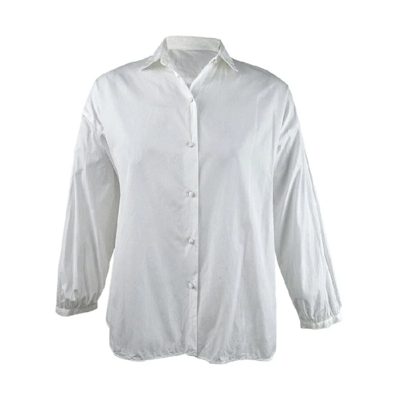 Weekend Max Mara Women's Liana Self-Tie Cotton Shirt