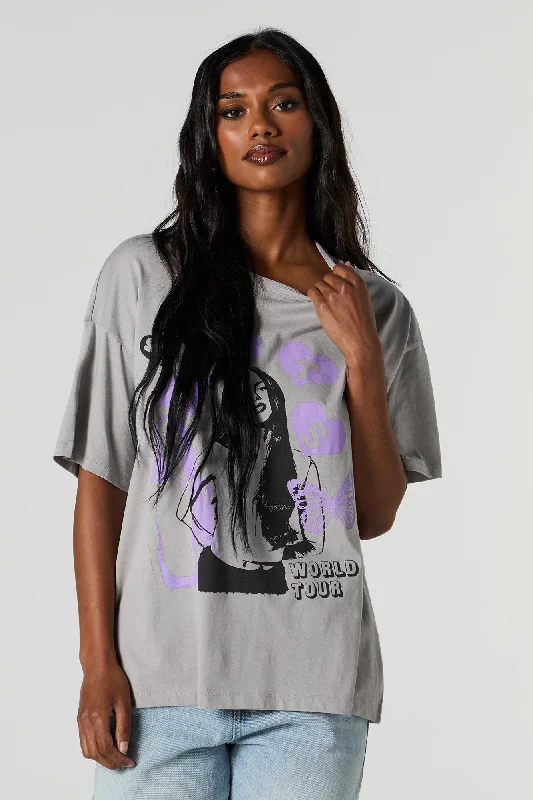 Olivia Rodrigo World Tour Graphic Boyfriend T-Shirt