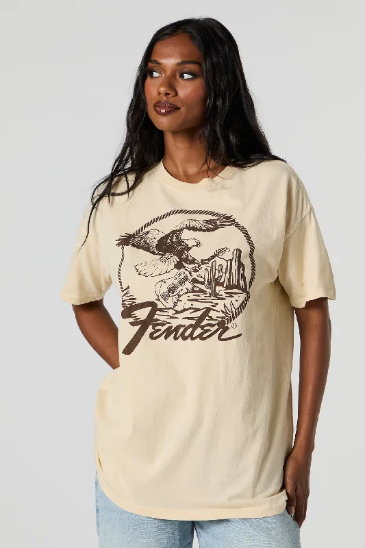 Fender Graphic Boyfriend T-Shirt