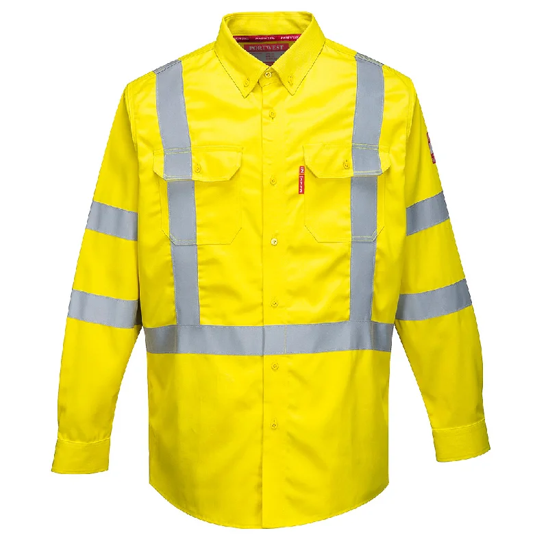 Bizflame 88/12 FR Hi-Vis Shirt - Classic Fit