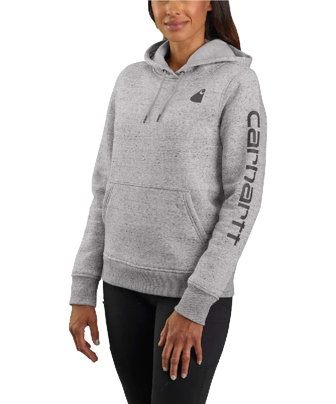 Carhartt Women's Clarksburg Pullover Hoodie - Asphalt Heather