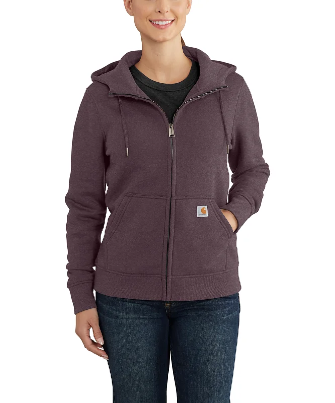 Carhartt Women’s Clarksburg Full-Zip Hoodie - Blackberry Heather