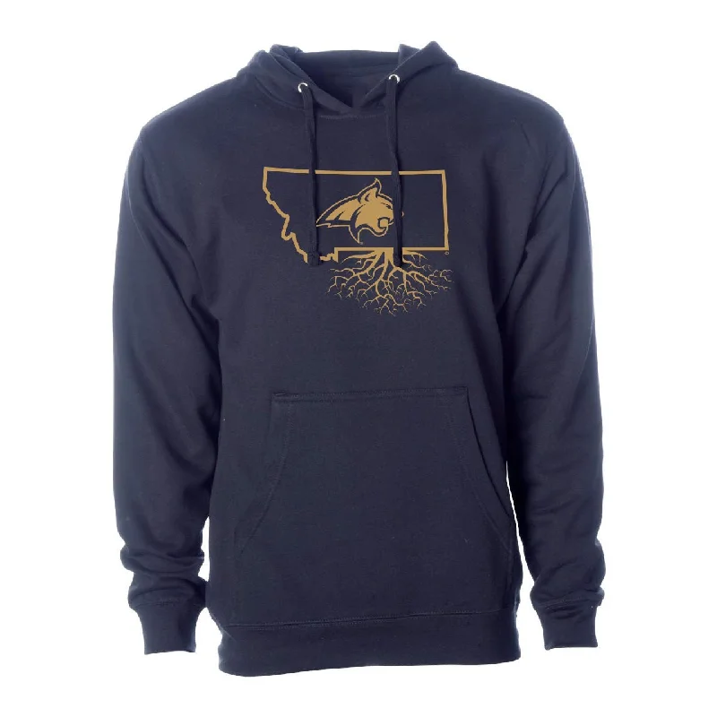 Montana State University Bobcat Roots Hoodie (Unisex)