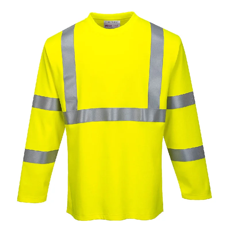 FR Hi-Vis Long Sleeve T-Shirt - Classic Fit