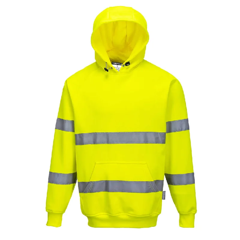 Hi-Vis Hooded Sweatshirt - Classic Fit