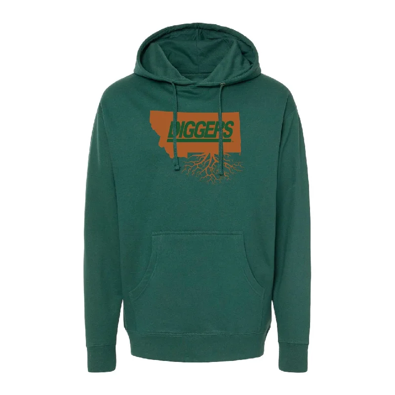 Montana Tech University Diggers Roots Hoodie