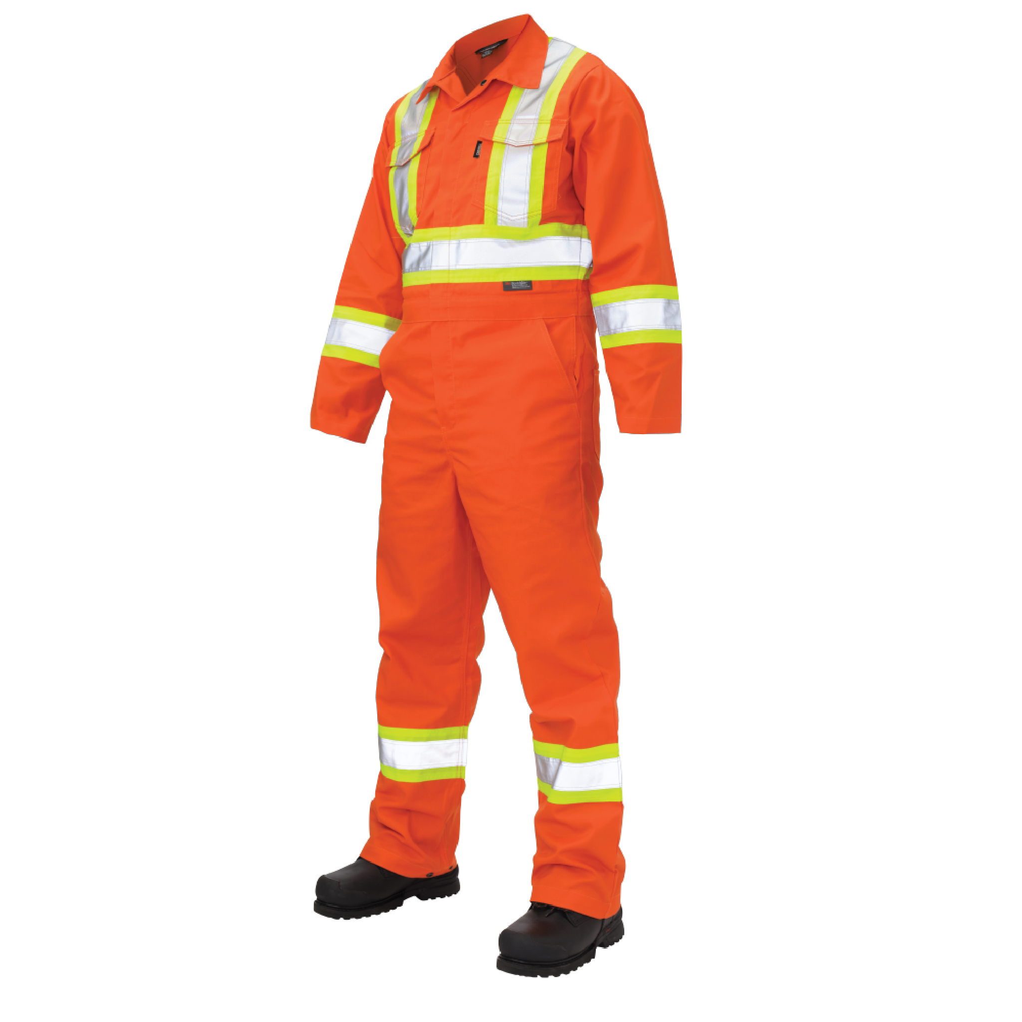 Twill Unlined Safety Coverall