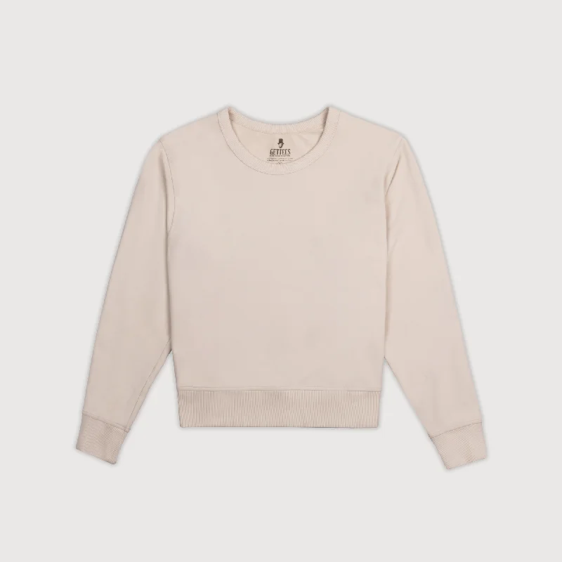 Women's Classic Crewneck - Sand