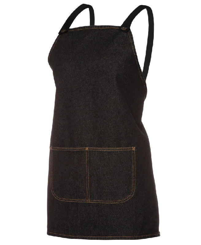 Cross Back Denim Apron