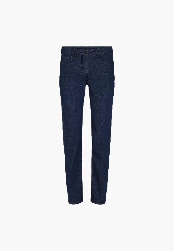 Charlotte Regular - Medium Length - Ecolabel - Dark Blue Denim