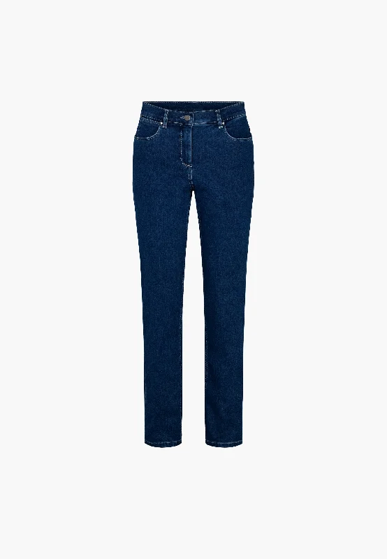 Charlotte Regular - Medium Length - Dark Blue Denim