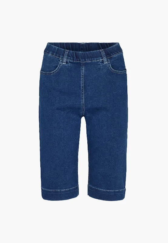 Kelly Regular Shorts - Blue Denim