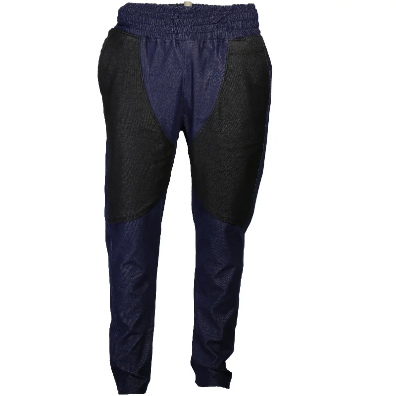 Modern navy-black denim jeans