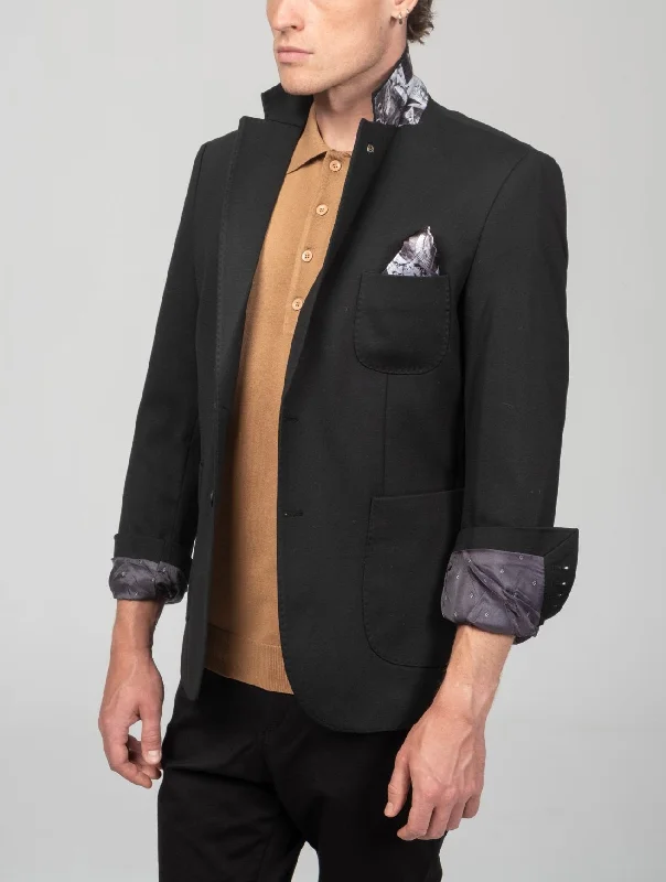 Classic Fit Jetsetter Blazer - Black