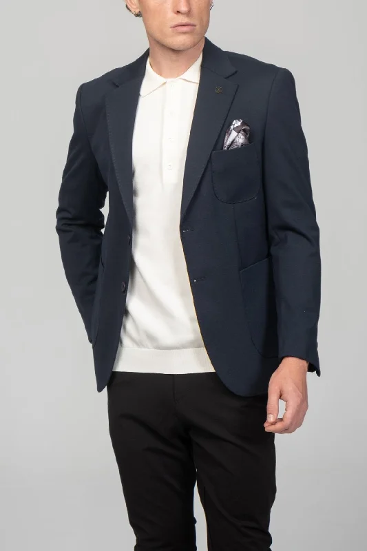 Classic Fit Jetsetter Blazer - Navy