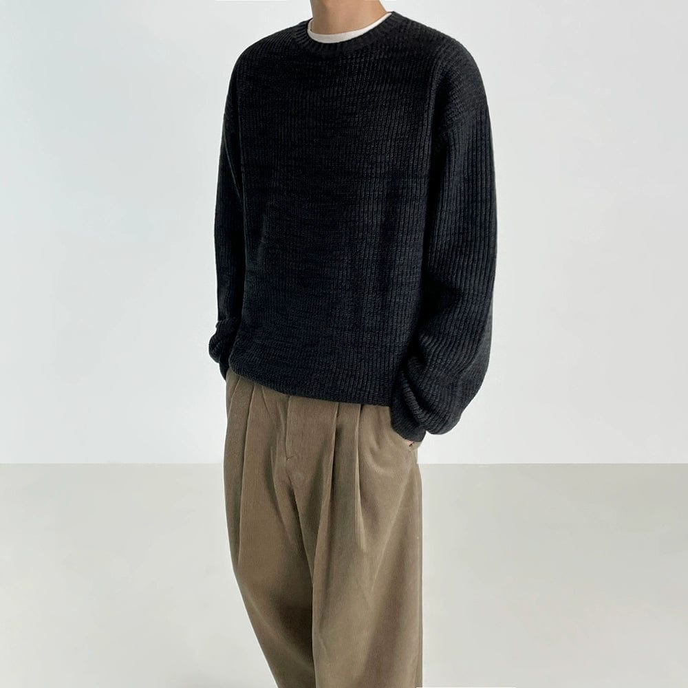 RT No. 10284 KNITTED PULLOVER SWEATER