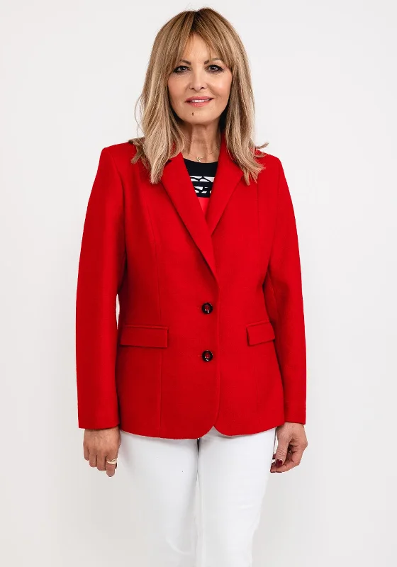 Avalon Dolores Single Breasted Blazer, Red