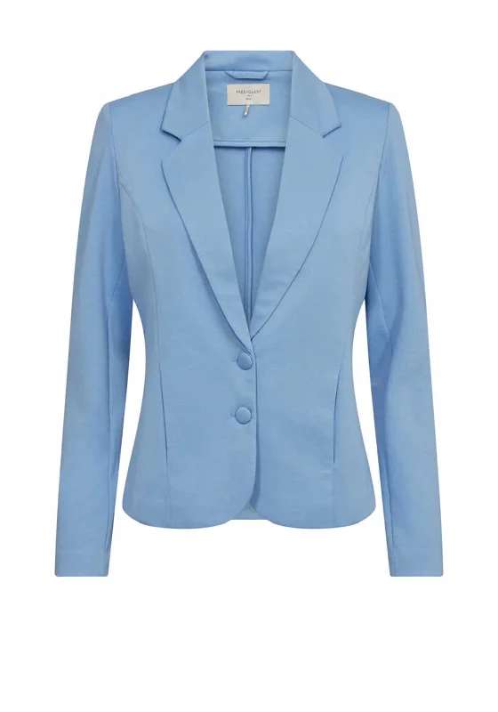 Freequent Nanni Form Fitting Blazer, Nebulas Blue