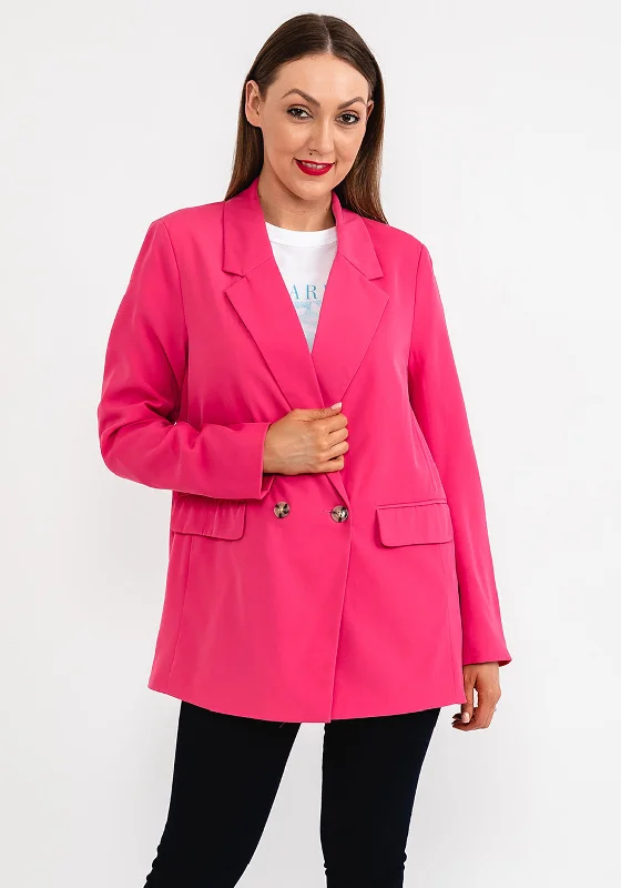 Soyaconcept Gabi Double Breasted Blazer, Pink