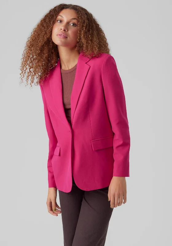 Vero Moda Single Breasted Boxy Blazer, Love Potion