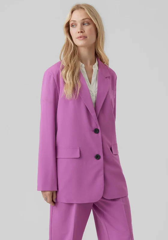 Vero Moda Zelda Oversize Blazer, Radiant Orchid