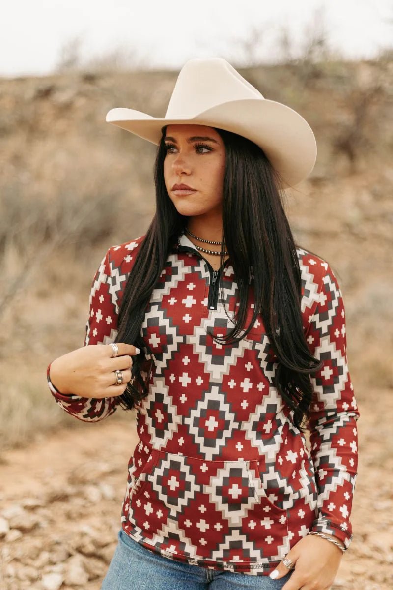 Sterling Kreek Santa Fe Aztec Pullover